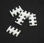 King Mod Service 6-Slot Cable Comb 4mm Large - White - Set of 5