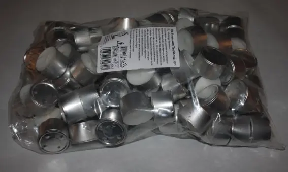 Ljus 8 timmar 100 st/pack - (100 st)