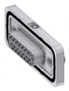 Deltron Connectors Deltron DTSWM15SZ/2M85UN D-SUB-tilslutning 180 ° Poltal: 15 Loddekop 1 stk