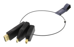 Deltaco Office, HDMI Adapter ring, mDP, DP, USB-C, FHD