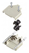 MH Connectors MHDTPK-15-K 6560-0145-02 D-SUB-kabinet Poltal: 15 Plastic, metalliseret 180 ° Sølv 1 stk