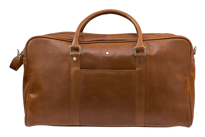 dbramante1928 Odin - Weekender - väska - fullnarv läder - Golden Dark tan