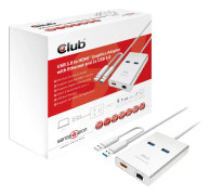 Club 3D SenseVision USB 3.0 to HDMI adaptor + Ethernet