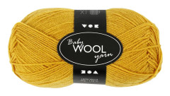 Babygarn Extra Mjukt - L: 172 m - Senapsgul - NM 14/4 - 50 g