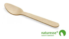 Naturesse Engångssked 11cm, 100st