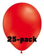 Buttericks - Ballonger 25-pack (Röd)