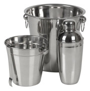 Cocktail Set - Shaker, Istång och 2 Ishinkar