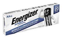 Energizer Ultimate FR6 Batteri R6 (AA) Litium 3000 mAh 1.5 V 10 st