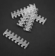 King Mod Service 14-Slot Cable Comb 3mm Small - Clear - Set of 5
