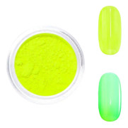 Neon pigment / pulver - Grön - 03