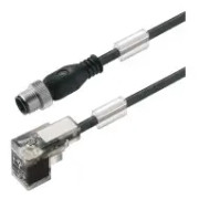 Weidmüller SAIL-VSCD-M12G-0.3U, 0,3 m, SAIL-VSCD / M12, Hankoppling, Svart, 34 g, 1 styck