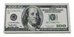 Låtsaspengar - 100 Amerikanska dollar - 100-pack
