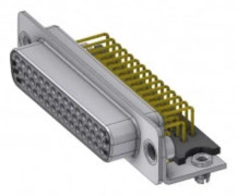 Deltron Kontakter HD-D 44 SYC2 M47H UN D-SUB-kontakt 90° Antal poler: 44 lödning, stift 1 st