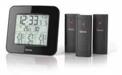 Hama Väderstation Ews-Trio 3X Sensor Svart