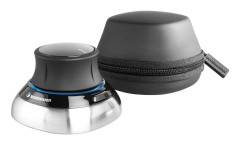 3Dconnexion SpaceMouse - Wireless Kit 2 - 3D-mus - 2 knappar - trådlös, kabelansluten - 2.4 GHz - trådlös USB-mottagare