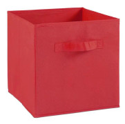 COMPO förvaringslåda - tyg - 27 x 27 x 28 cm - röd