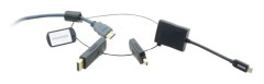 Kramer Electronics AD-RING-7, 1080p, 2160p, Svart, 1 styck