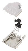 MH Connectors MHDTZK50-K D-sub hölje Antal poler: 50 Metall 180 ° Silver 1 st