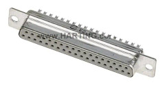Harting Harting 09 67 250 4715 D-SUB stiftlista 180 ° Poltal: 50 Loddekop 1 stk