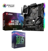 Packa Intel Core i5 9600KF-processor + MSI MPG Z390 Gaming Edge AC-moderkort