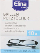 Glasögonservetter / Optiska våtservetter 10-Pack