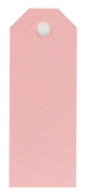Manillamärken 3x8 cm - Rosa - 20 st