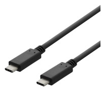 USB 2.0 USB-C, USB-C charging cable, 3A, 1m, black