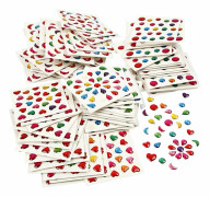 Storpack Ministickers - Roliga Former - 100 ark