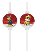 4 Paw Patrol papperssugrör