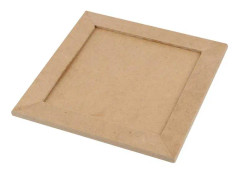 Collageramar - stl. 15x15 cm - Djup 3 cm - MDF