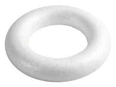 Frigolit Figur Ring Platt baksida - 25 cm
