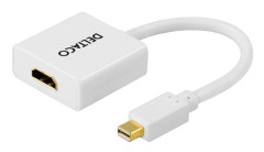DELTACO Mini DisplayPort to HDMI adapter