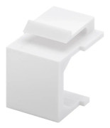 Goobay keystone cover (förpackning med 4), vit, vit - för användning som dammskydd (79816)