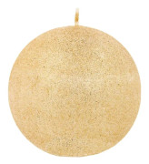 Artman ARTMAN Decorative candle Glamor rose gold - large ball, 1 pc