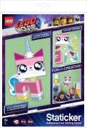 Lego Movie Unikitty Staticker Wall Decal Sticker Väggdekor ca53x36cm