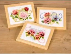 Tavlor 3-pack Blommor