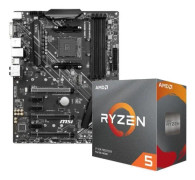 Packa moderkort MSI X470 Gaming Plus Max + Ryzen 5 3600 Wraith Stealth-kylare