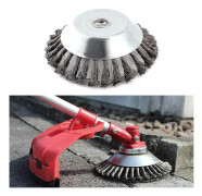 Stålborste Plattrengöring för Röjsåg 20cm