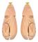 Skoblock 2 par stl. 38-39 massiv furu