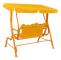 vidaXL Hammock för barn gul 115x75x110 cm tyg