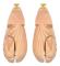 Skoblock 5 par stl. 40-41 massiv furu