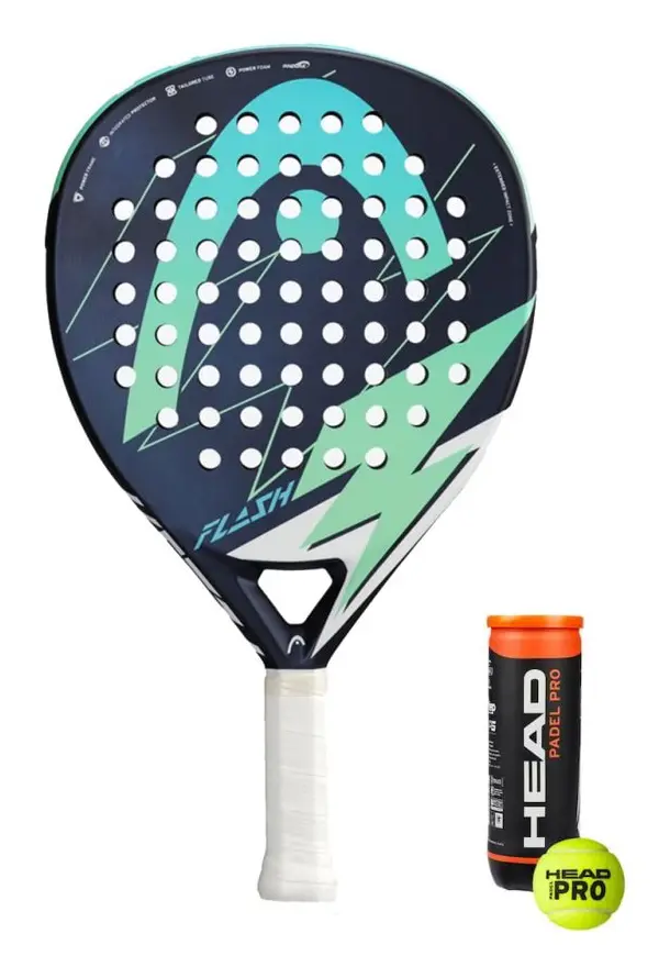 Head Flash Green + Padel Pro 3B