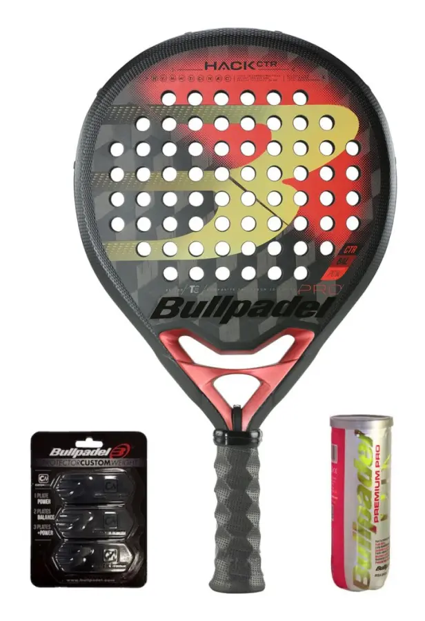 Bullpadel Hack Control 2021 + Custom Weight + Premium Pro