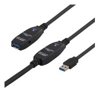 USB 3.0 extens cable active TypeA Type A 15m blue