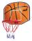 Basketkurva 28 cm
