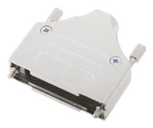 encitech MHDM25-K D-sub hölje Antal poler: 25 Helmetall 180 ° Silver 1 st