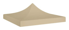 Medina Tak till partytält 2x2 m beige 270 g/m²