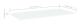 Hyllplan 4 st vit 80x20x1,5 cm spånskiva