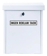 2-Pack Ingen Reklam Tack klistermärken till dörr och postlåda