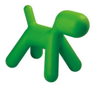 Modern design plast härlig mode barn plast hund / baby valp stol